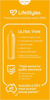 LifeStyles ULTRA THIN Condoms 20s Condoms